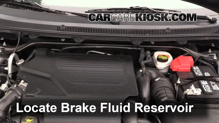 2013 Ford Flex Limited 3.5L V6 Turbo Sport Utility (4 Door) Brake Fluid Add Fluid